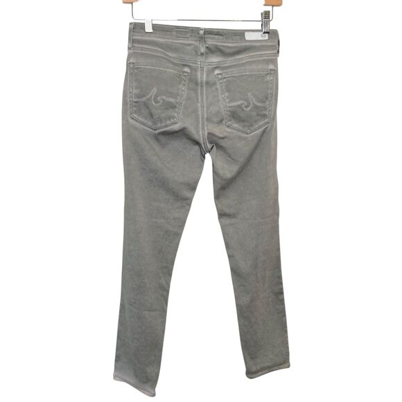 Adriano Goldschmied Anthropologie The Prima Crop Cigarette Jeans Pants Gray 26 - Picture 2 of 12